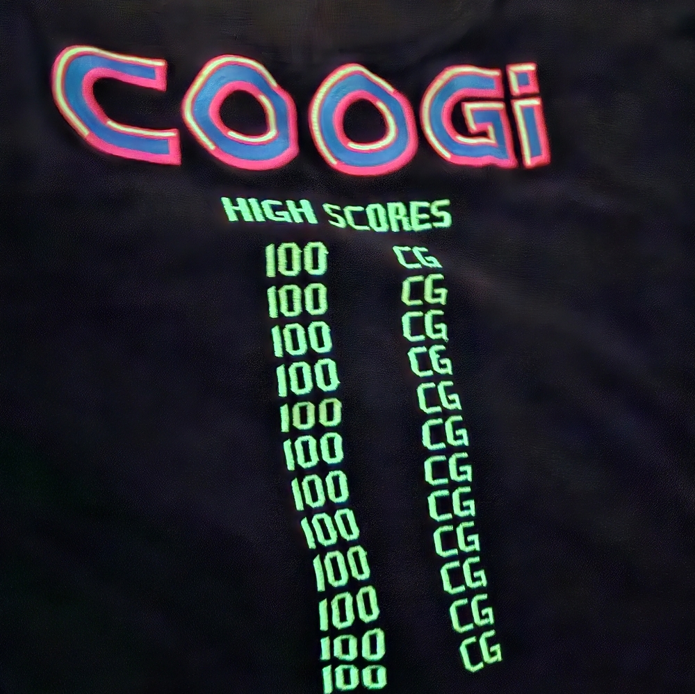 Coogi 42 x 5xl. The blacklight edition.